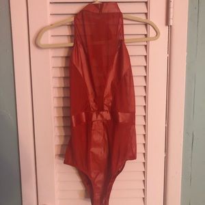Red Body Suit